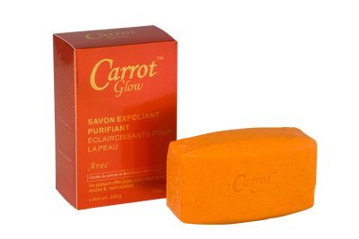 CG Soap Does carrot glow lighten the skin?