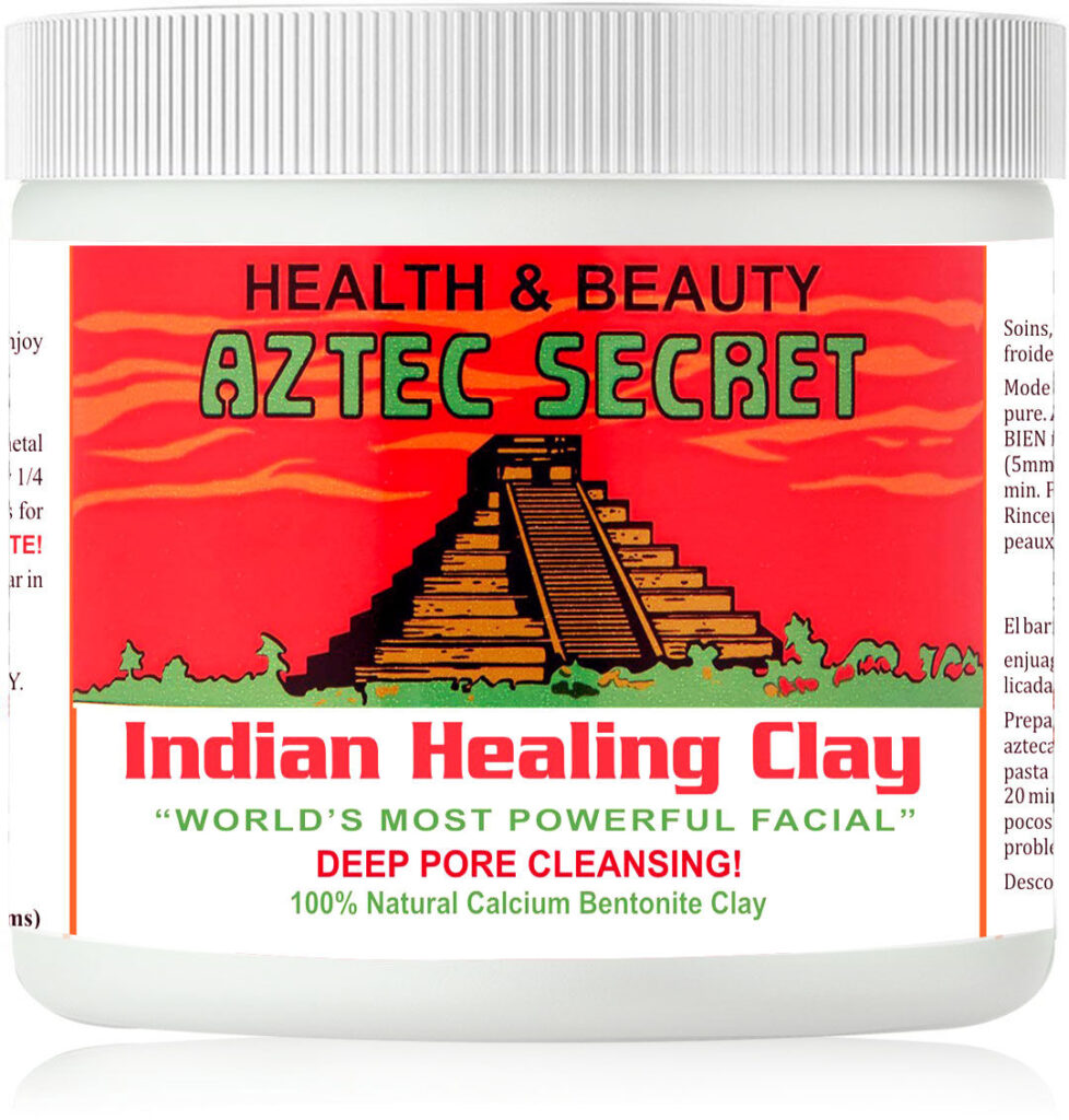 How does Aztec healing clay work?